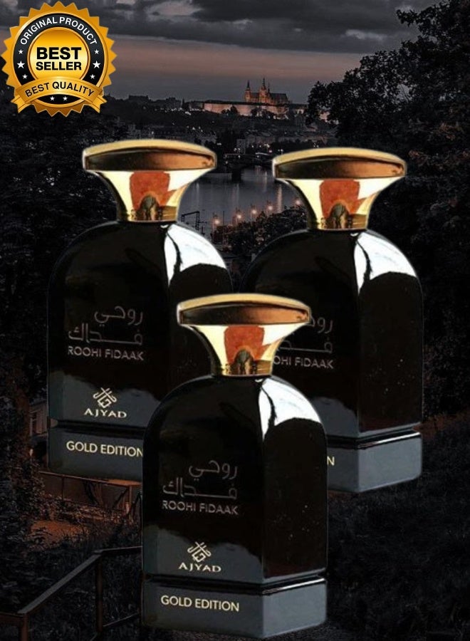 أجياد 3 قطع عطر روحي فداك 100مل - Image 1