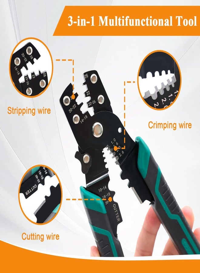 maierke 316PCS 23 Sets Waterproof Automotive Car Electrical Connectors Waterproof Wire Connectors Automotive Replacement Ignition Plug Connectors 1/2/3/4 Pin with Crimper Pliers - Image 4