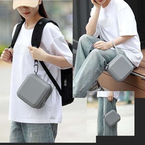 GetZget® Carrying Case Bag for DJI Flip Drone Body - Standalone Bag with Battery Slots, Mesh Pocket & Mounting Hook - Image 4