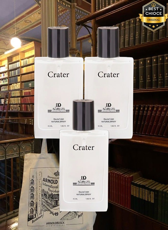 بانافع 3 قطع عطر كريتر للرجال 40 مل - Image 1