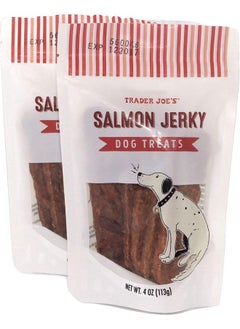 TJ's Trader Joes Salmon Jerky Dog Treats (2 Pack) 