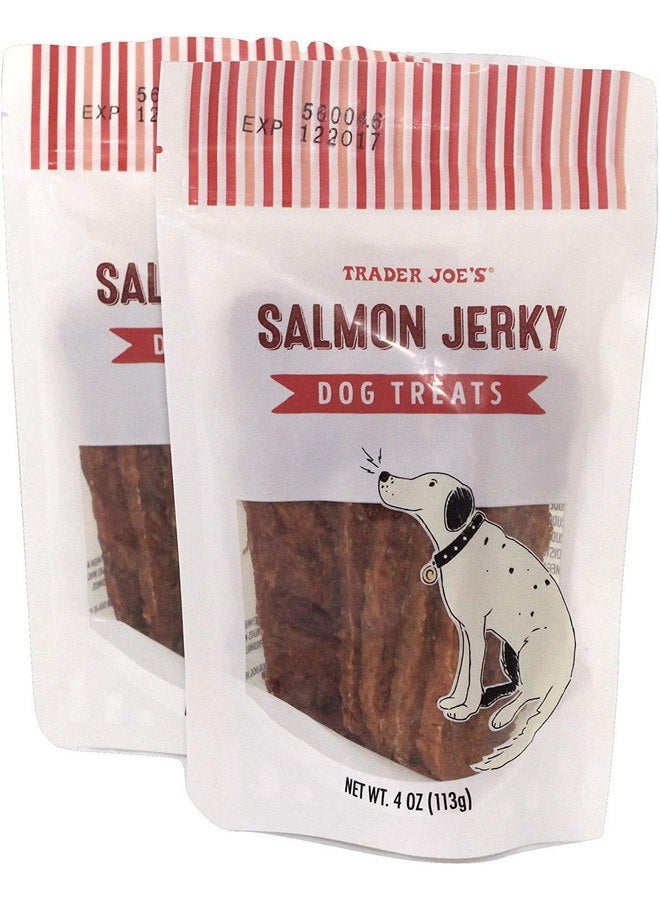 Trader Joes Salmon Jerky Dog Treats (2 Pack)
