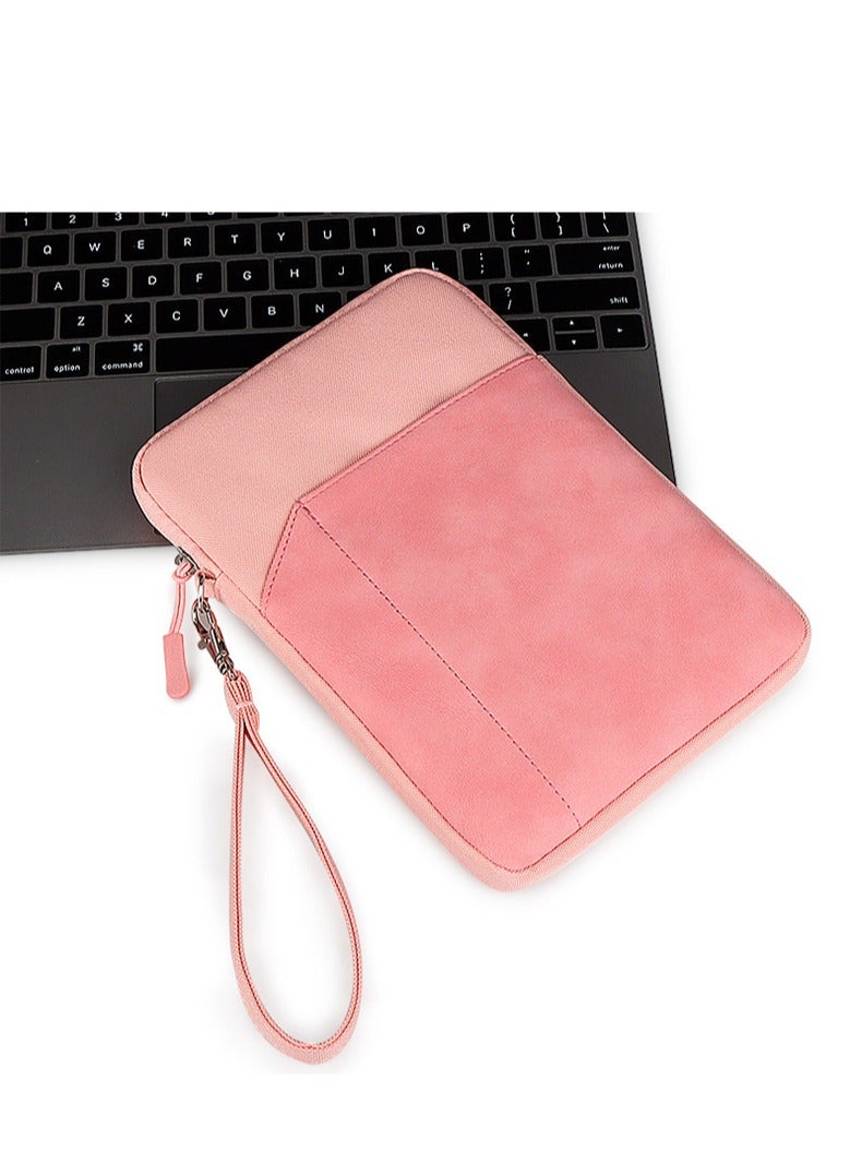 9-11 بوصة الكمبيوتر اللوحي الأكمام حقيبة حمل واقية للماء مع جيب، وردي - Image 4