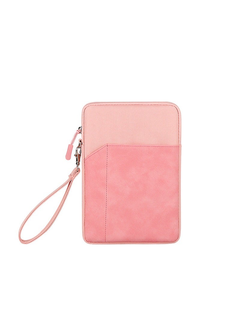 9-11 بوصة الكمبيوتر اللوحي الأكمام حقيبة حمل واقية للماء مع جيب، وردي - Image 1