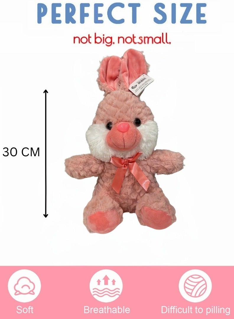 Lukadah Rabbit Plush Stuffed Toys, Kids Soft Plushie Animal Doll, Birthday Gift, Boys Girls, Adorable Stuffed,Nursery Decorate For Kids, Toddlers, Birthday Gift, Baby Shower, Anniversary - Image 3