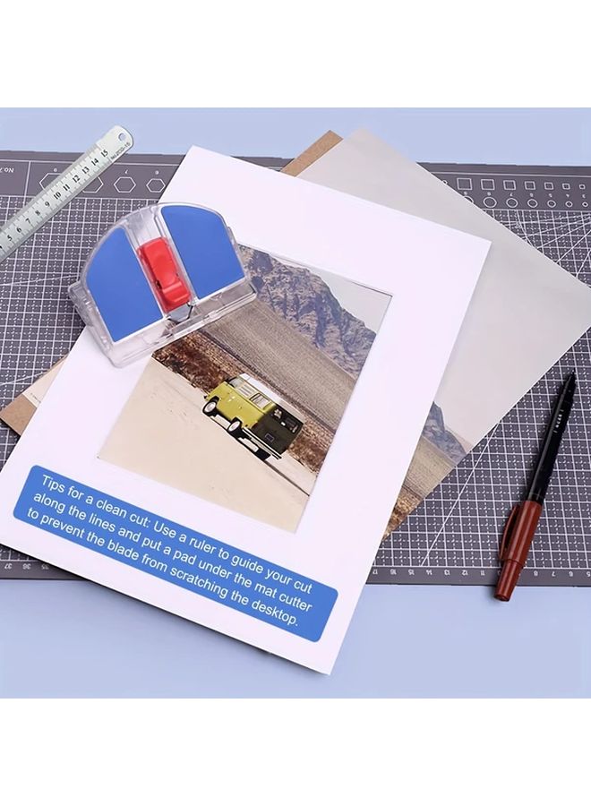 Professional 45 And 90 Degree Bevel Mat Board Cutter For Art Frames PVC Material 1pc - Image 5