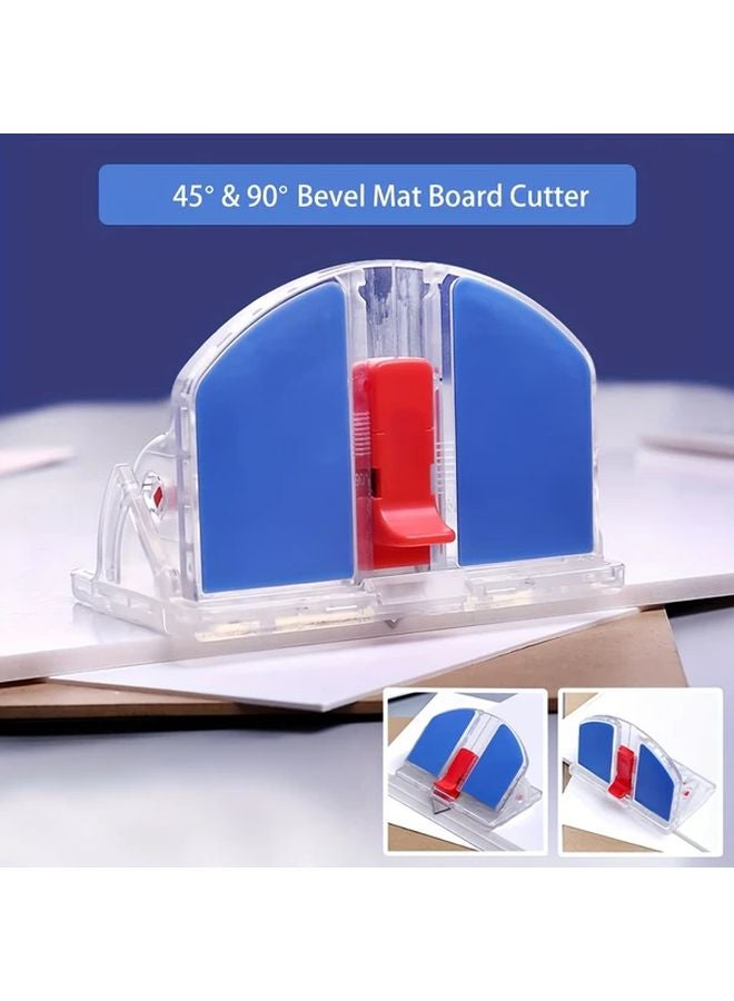 Professional 45 And 90 Degree Bevel Mat Board Cutter For Art Frames PVC Material 1pc - Image 4