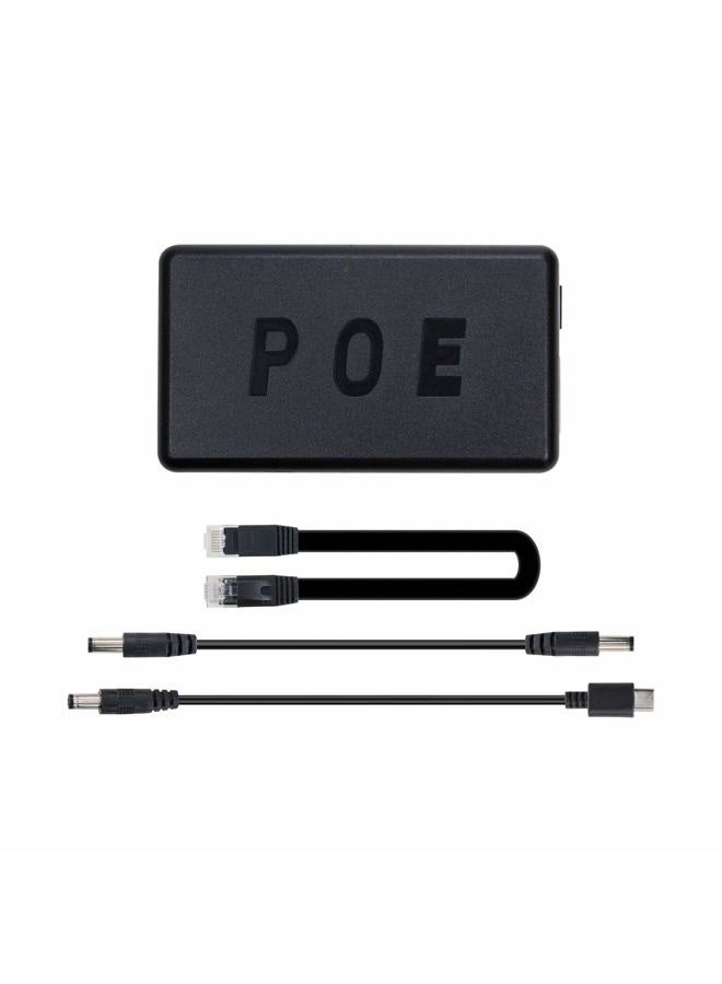 UCTRONICS PoE Splitter 5V 4A for Raspberry Pi 4 and Jetson Nano, Active PoE+ to Barrel Jack or USB-C Adapter, IEEE 802.3at/af Compliant - Image 1