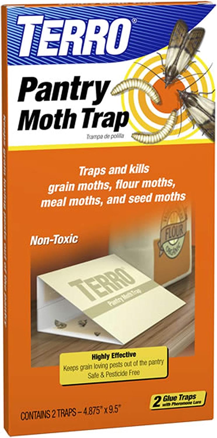 TERRO T2900 Pantry Moth Traps - Non-Toxic 2 Pack for Effective Moth Control - Image 1
