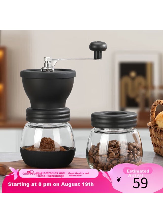 Mongdio Coffee Bean Grinder Hand Crank Manual Coffee Grinder Hand Coffee Maker Hand Crank Coffee Grinder - Image 1