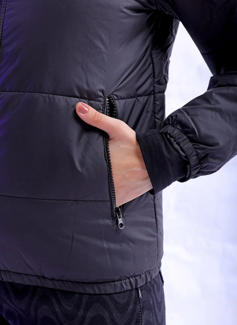 مرفوعة Women Regular Fit Solid Puffer Jacket