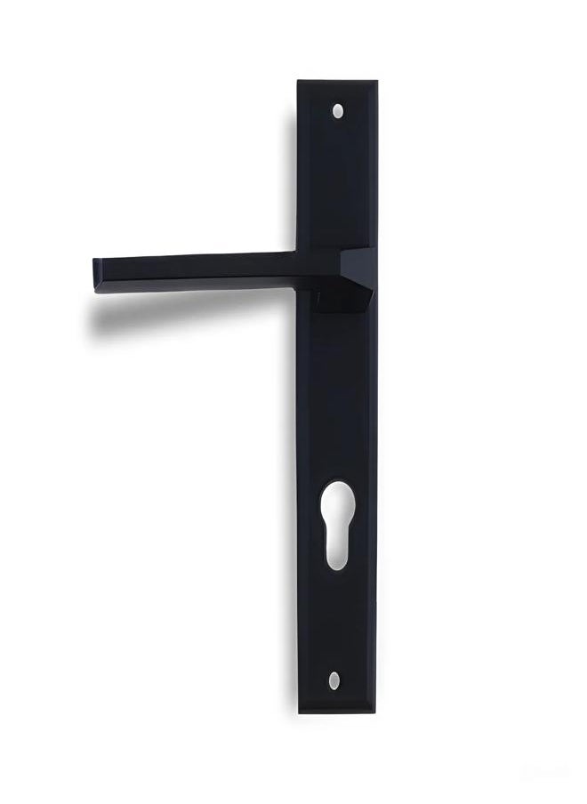 AHRAM Al - Ahram Cylinder Door Handle Set AFM - Black 
