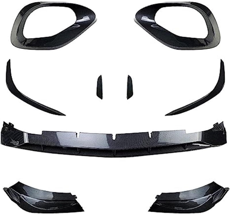 QASULER Front Bumper Spoiler for Mercedes-Benz C-Class W206 - Image 1