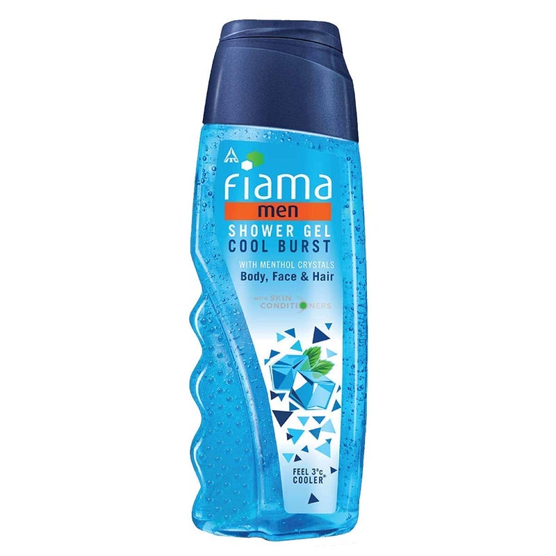 Fiama Gel Bar Celebration Pack 125g Soap Buy 4 Get 1 Free Fiama Men Shower Gel Cool Burst Body Wash With Skin Conditioners For Moisturised Skin 250ml Bottle - Image 5