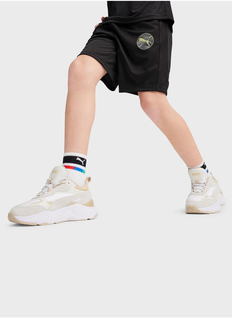 PUMA - Kids Active Sports Poly Shorts - Image 1
