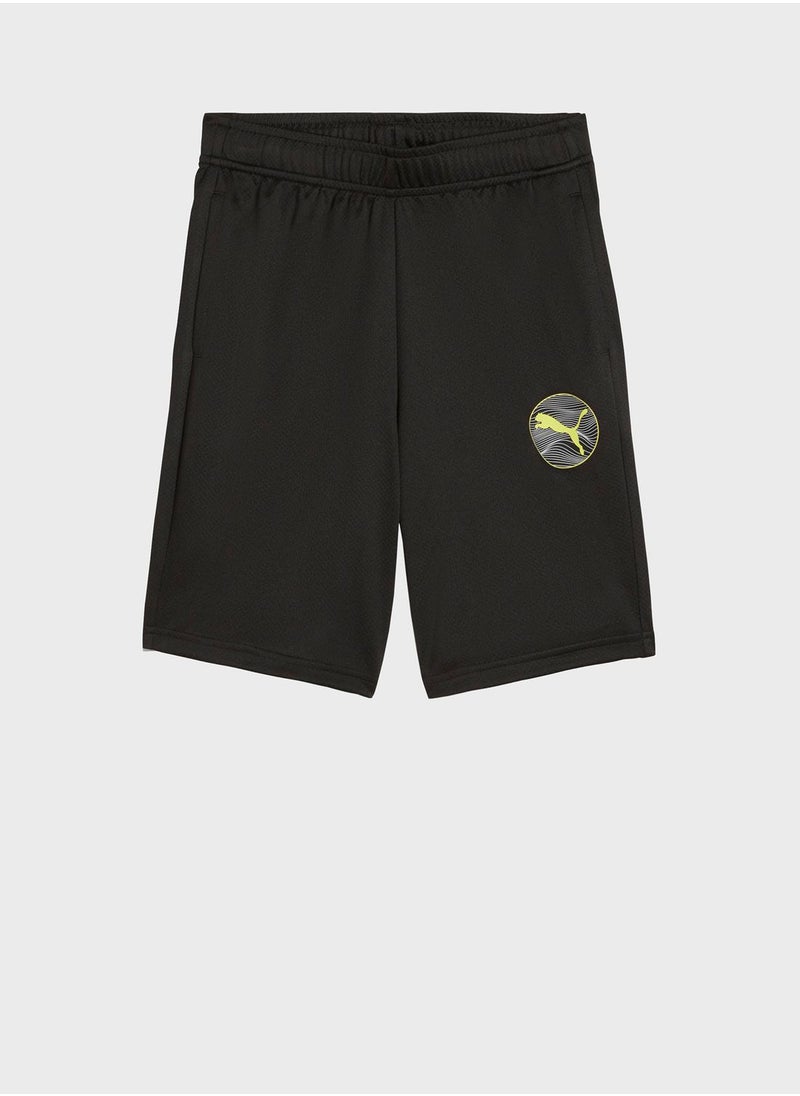PUMA - Kids Active Sports Poly Shorts - Image 1