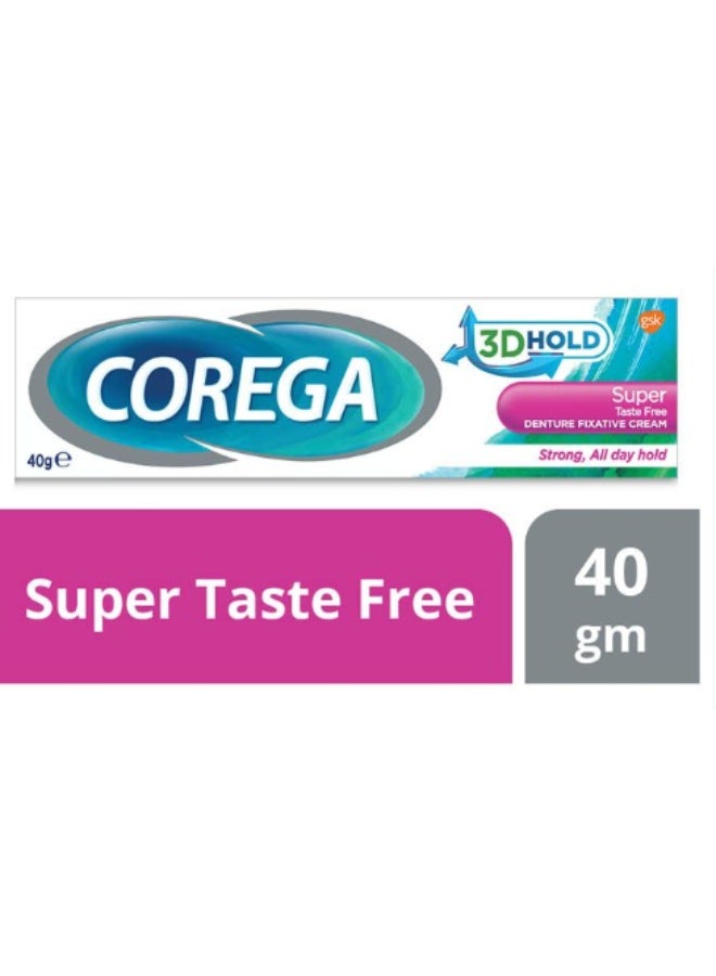 Corega Denture Fixative Cream Super 40g - Image 1