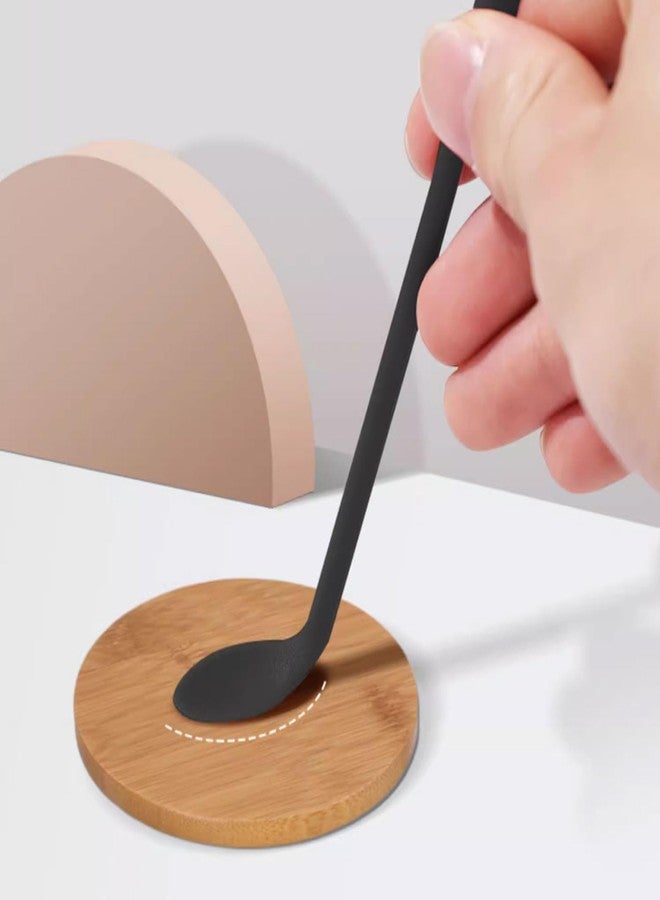 Zetiling Tiny Spatulas for Cosmetics, Cosmetic Spatulas, 20pcs Mask Spatula, Makeup Spatula Mini Spatula Silicone Spatula Mini Small Tip Extended Handle Double Head One Piece Seamless Easy Cleaning - Image 5