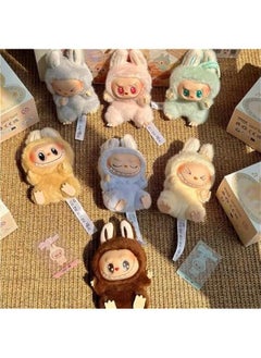 Arabest Labubu Backpack Plush Doll Keychain Key Pendant Hanging Keyring Gift for Stress Relief  - Image 2