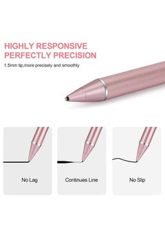 Generic Active Stylus Pens for Touch Screens, Rechargeable Digital Stylish Pen Pencil Universal for iPhone/iPad Pro/Mini/Air/Android and Most Capacitive Touch Screens  - Image 4