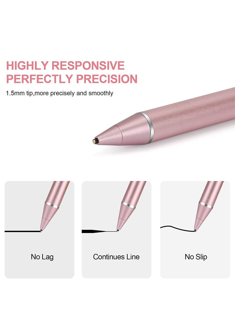 Generic - Active Stylus Pens for Touch Screens, Rechargeable Digital Stylish Pen Pencil Universal for iPhone/iPad Pro/Mini/Air/Android and Most Capacitive Touch Screens - Image 1