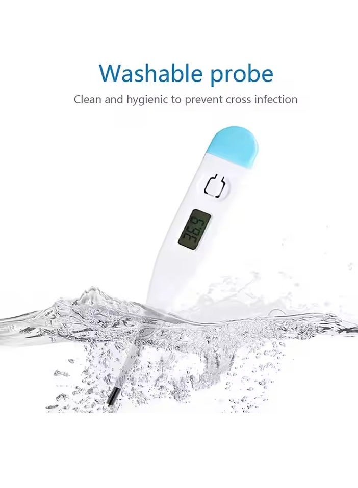 Lemon Medical Digital Thermometer for Oral, Rectal, and Underarm Use – Fast & Accurate Temperature Reading with LCD Display - Image 2