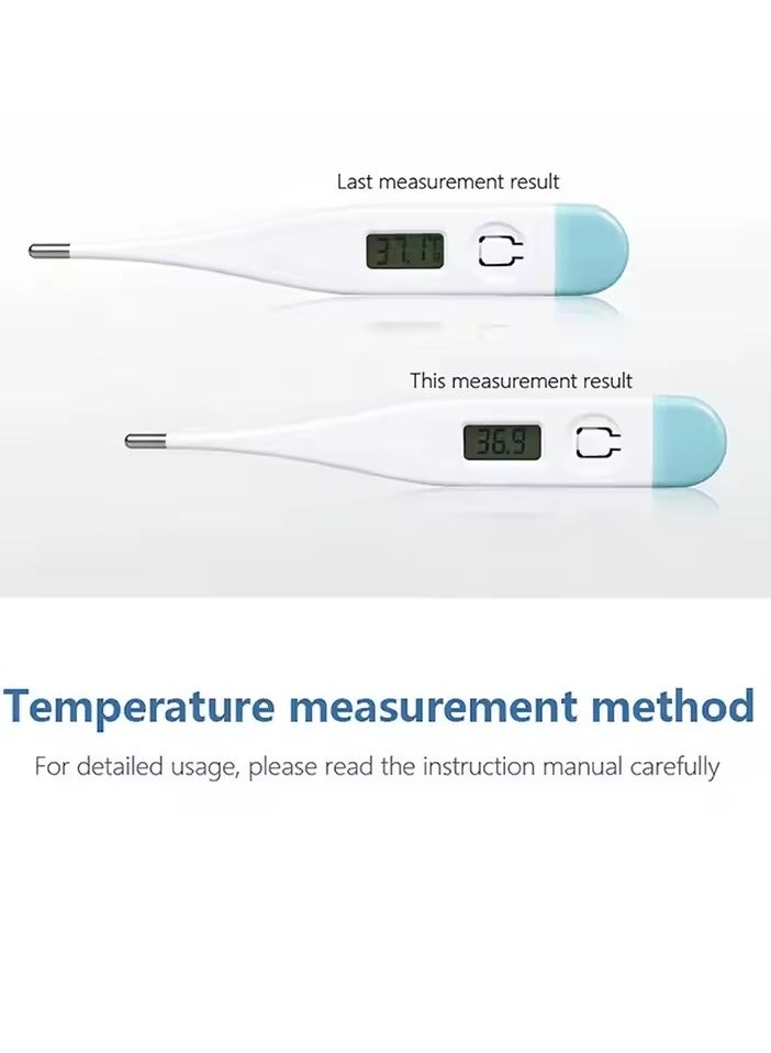 Lemon Medical Digital Thermometer for Oral, Rectal, and Underarm Use – Fast & Accurate Temperature Reading with LCD Display - Image 3