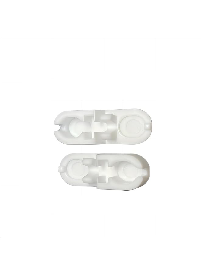 erorex Curtain Chain Connector 20 Pack Repair For Roller Blinds Shades Beaded Chains Cords Strings White - Image 1