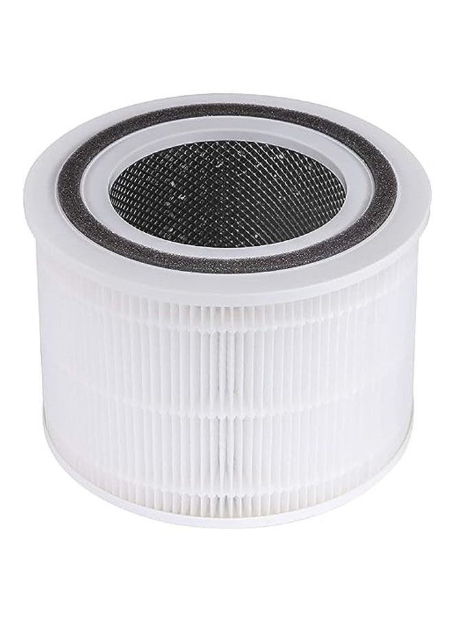 LEVOIT Air Purifier Replacement Filter, 3-in-1 True HEPA, High-Efficiency Activated Carbon, Core 300-RF, 1 Pack, White
