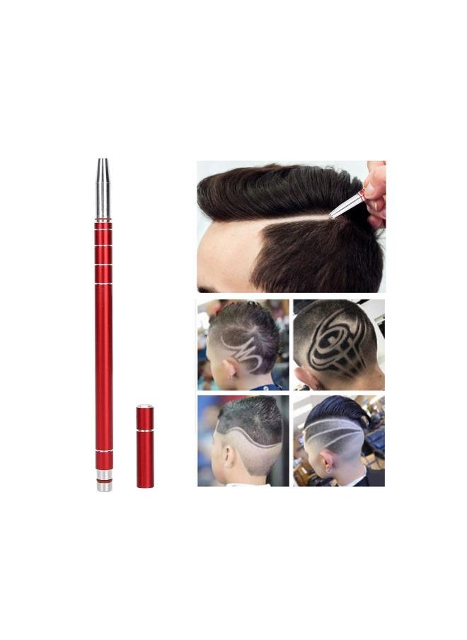 Generic - Hair Razor Pen, Hair Tattoo Razor Pen, Hair Razors Pen, Barber Tools Engraving Shaver Pen Hair Tattoo Pen Stainless Steel Blade Hair Styling Eyebrows Beards Engraving Pen Hair Styling for Salon Home - Image 1
