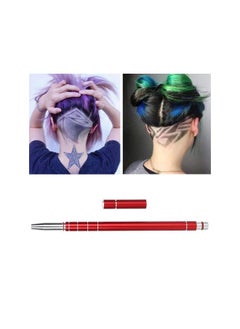 Hair Razor Pen, Hair Tattoo Razor Pen, Hair Razors Pen, Barber Tools Engraving Shaver Pen Hair Tattoo Pen Stainless Steel Blade Hair Styling Eyebrows Beards Engraving Pen Hair Styling for Salon Home