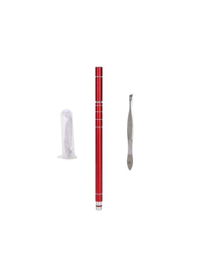 Generic - Hair Razor Pen, Hair Tattoo Razor Pen, Hair Razors Pen, Barber Tools Engraving Shaver Pen Hair Tattoo Pen Stainless Steel Blade Hair Styling Eyebrows Beards Engraving Pen Hair Styling for Salon Home - Image 1