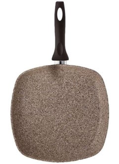 FALEZ Falez Non-Stick Granite Frying Pan, 28 x 28 cm Size, Creamy  - Image 1