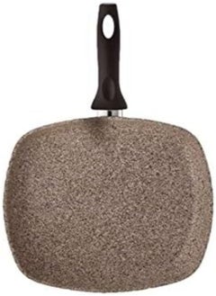 FALEZ Falez Non-Stick Granite Frying Pan, 28 x 28 cm Size, Creamy  - Image 2