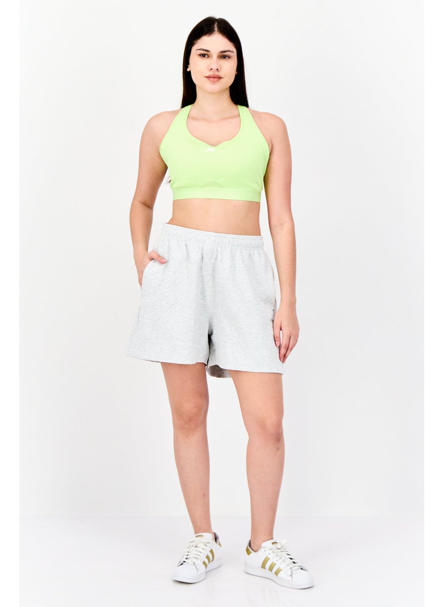 adidas Originals Women Sportswear Fit Outdoor Shorts, Grey  - Image 4