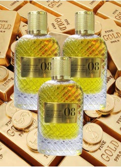 تي أر آي 3 قطع عطر 08 جولد 100 مل  - Image 1