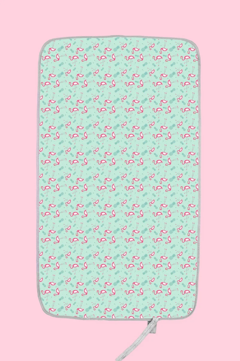 Hamur Dough Baby Diaper Cushion Nursing Pad Cover Flamingo