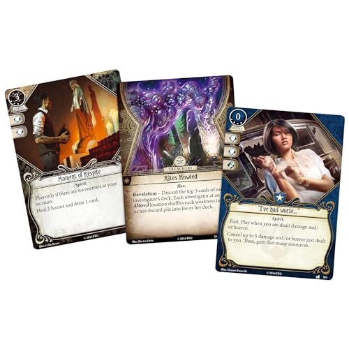 Fantasy Flight Games Arkham Horror The Card Game Where Doom Awaits MYTHOS PACK | Horror Game | Mystery Game| Cooperative Card Game| Ages 14+ | 1-2 Players| Average Playtime 1-2 Hours | Made by Fantasy Flight Games, Green - Image 3