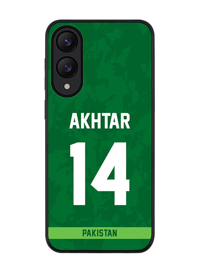Stylizedd For Samsung Galaxy S25 Edge Case,Slim fit Camera Protection, Shockproof Thin Phone cover  - Pakistan Shoaib Akhtar, Jersey No 14