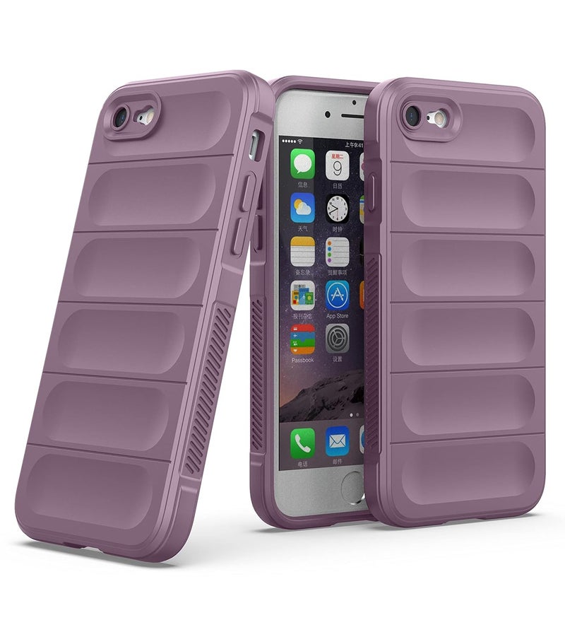 ZAPCASE Back Case Cover for iPhone 7/8 / Se 2020 | Compatible for iPhone 7/8 / Se 2020 Back Cover | Liquid Silicon Magic Case with Camera Protection | Lavender - Image 1