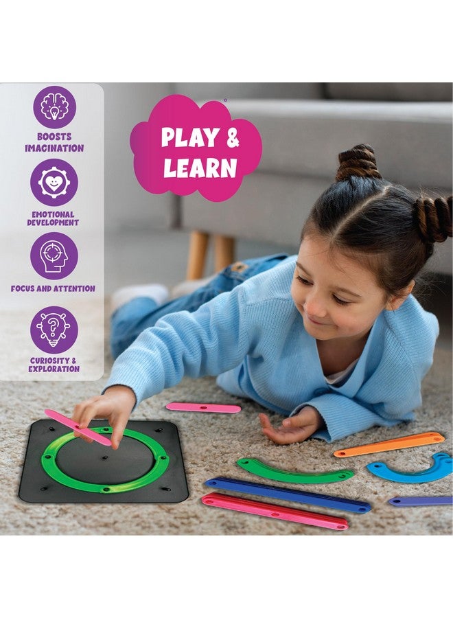 ToyMagic ToyMagic Kid DIY Plug N Learn|Alphabet,Number&Shapes Construction|Stage Based Learning|Improves Vocabulary|Educational &Creativety|Pre School Toy,Birthday Gift for 3+|Made in India,Multicolor  - Image 3