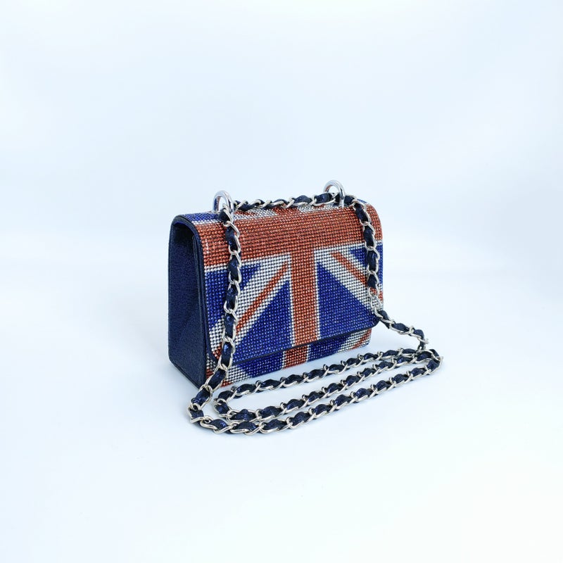 Fashion Diamond-Encrusted Party Bag Wedding Evening Dress Bag Clutch Bag Chain Shoulder Cheongsam Bag Women'S Coin Purse - Image 1