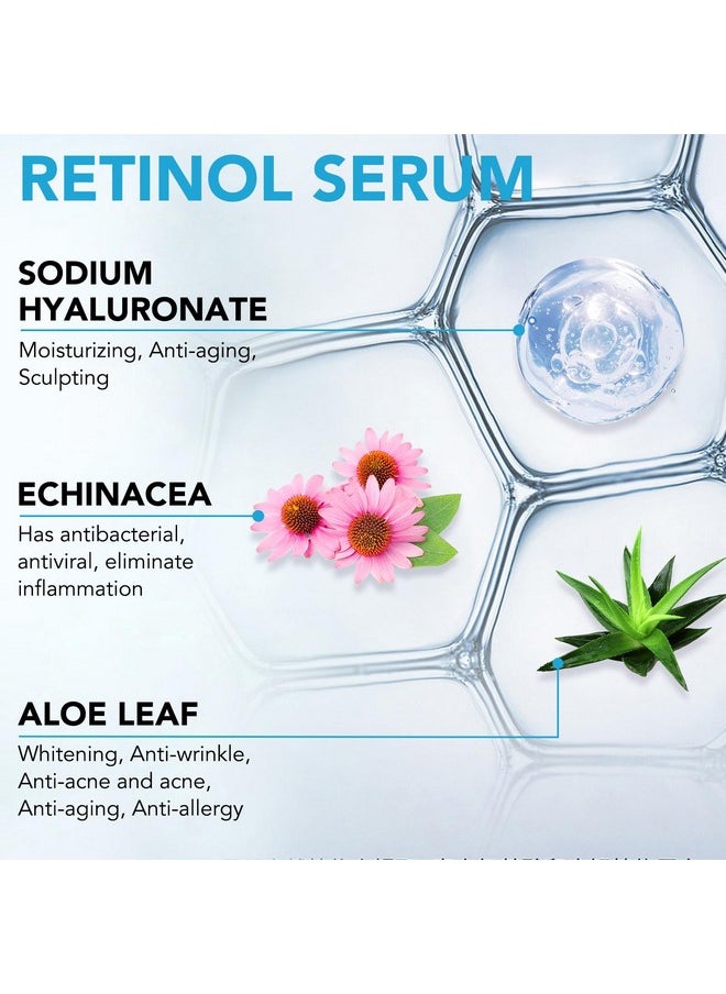 ELBBUB - Hyaluronic Acid Serum For Face 120Ml Antiaging Moisturizing Wrinkle Serum For Erasing Fine Lines And Wrinkles Soft Hydrating Easy Absorption Anti Aging Serum - Image 1