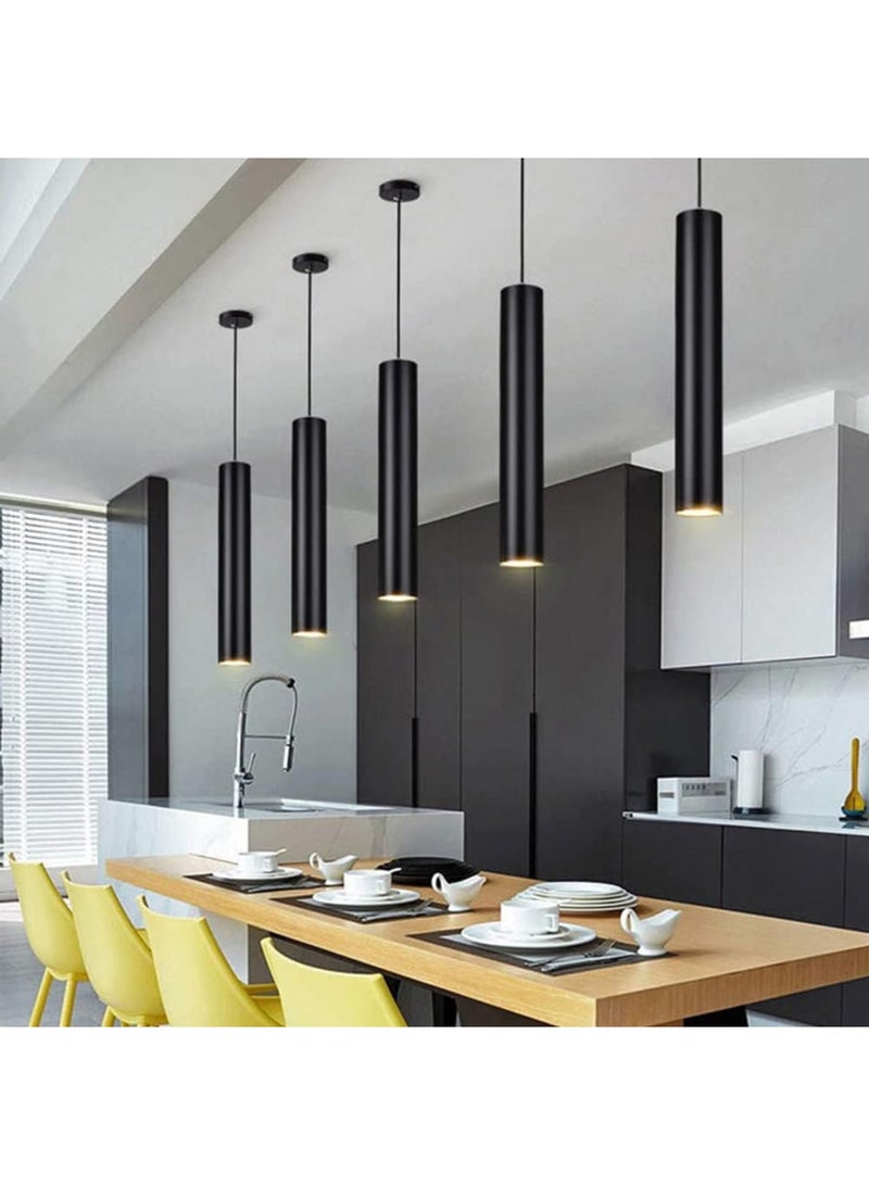 عربست مصباح معلق حديث طويل معلق من الألومنيوم معلق من الألومنيوم مصباح تسليط الضوء على السقف، مصباح إضاءة جزيرة المطبخ واحد تركيبات إضاءة غرفة النوم مصباح إضاءة أسفل السرير غرفة المعيشة 5 وات أضواء معلقة - Image 2