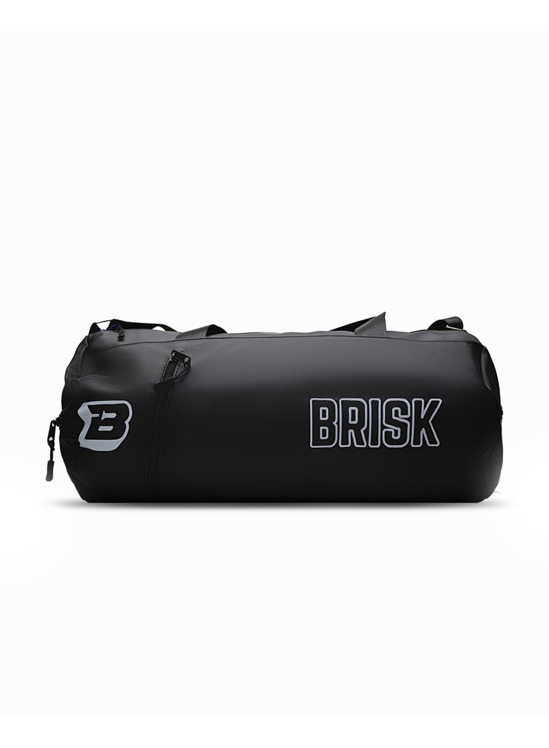 BRISK Unisex Waterproof Gym Duffel Bag – Stylish Printed Design, Perfect For Sports & Travel - Image 1