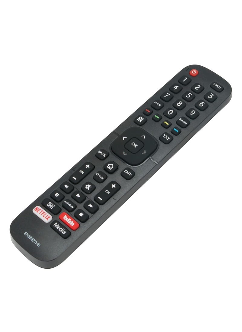 TIGER - New Replacement Remote Control for Hisense TV EN2BB27H EN2BB27HB – Universal Smart TV Remote for Hisense LED, LCD, and Smart TVs – Easy Setup, High Compatibility, Durable Design, Plug & Play, No Programming Required, Long Battery Life - Image 1