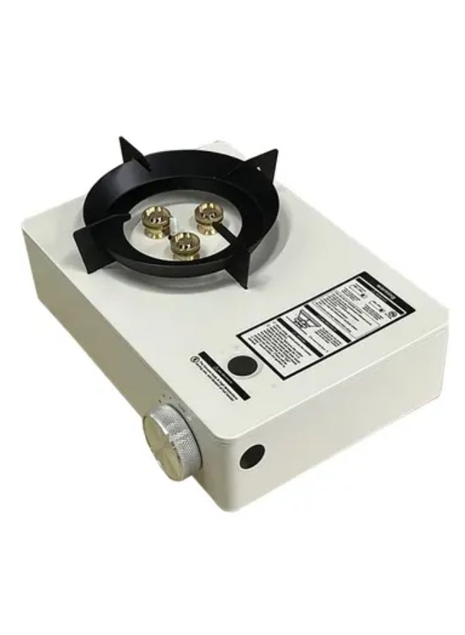 جيهام موقد غاز محمول - لهب قوي مقاوم للرياح، وتوزيع متساوٍ للحرارة، وتصميم صغير الحجم مع حقيبة حمل للتخييم والطهي في الهواء الطلق - Image 2