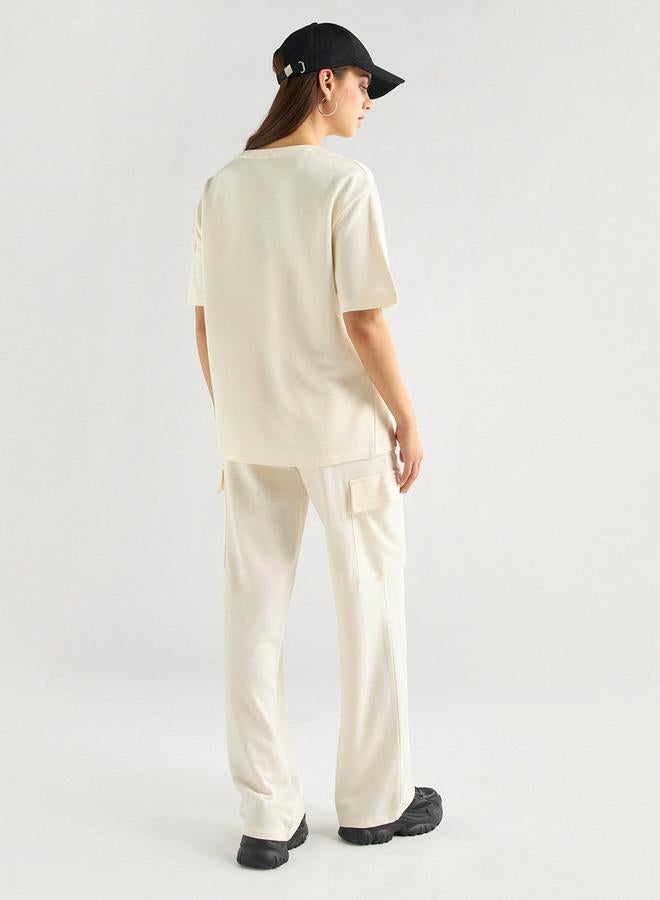 سبلاش فيڤ طاقم الرقبة العرق الأعلى وعداء ببطء - Image 3