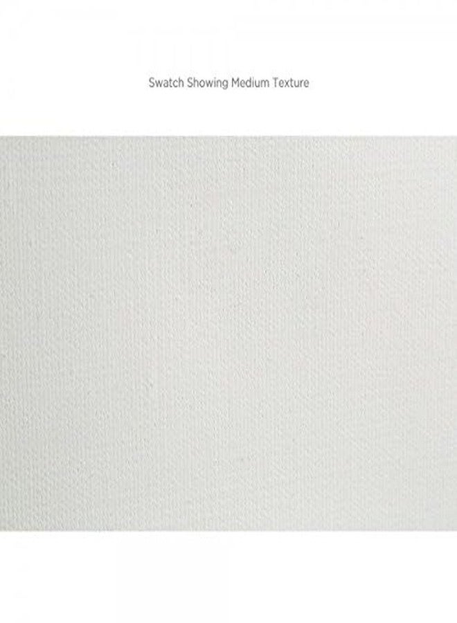 كرييتف مارك قماش قطني فاخر مشدود من كرييتيف مارك ذا إيدج، بعمق 1.5 بوصة، مناسب للرسم، عبوة من 3 قطع مقاس 10×10 بوصة، وزن 14 أونصة، مُجهز بطبقة أساسية، طبقة أساسية أرشيفية عالمية، سطح متوسط الخشونة، قماش مشدود يدويًا للرسامين - Image 4