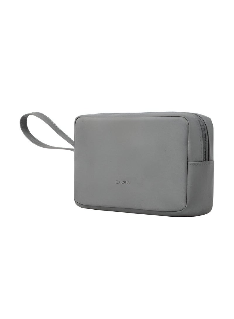 Baseus Handheld accessory organizer and daily-use protection pouch, water-resistant - Dark Gray Color  - Image 1
